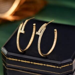 Gold Hoop Earrings
